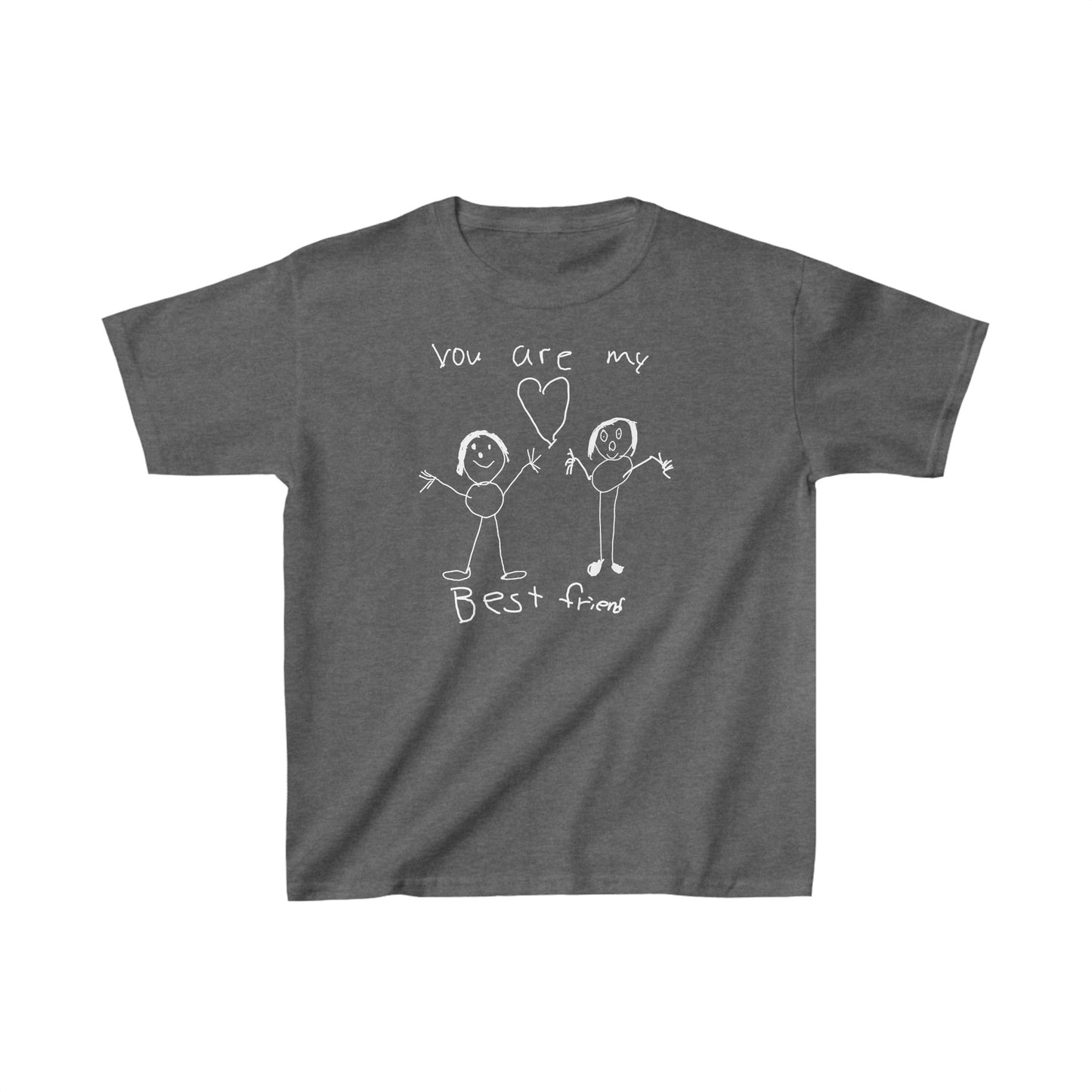 "You are my best friend." Kids Heavy Cotton™ Tee