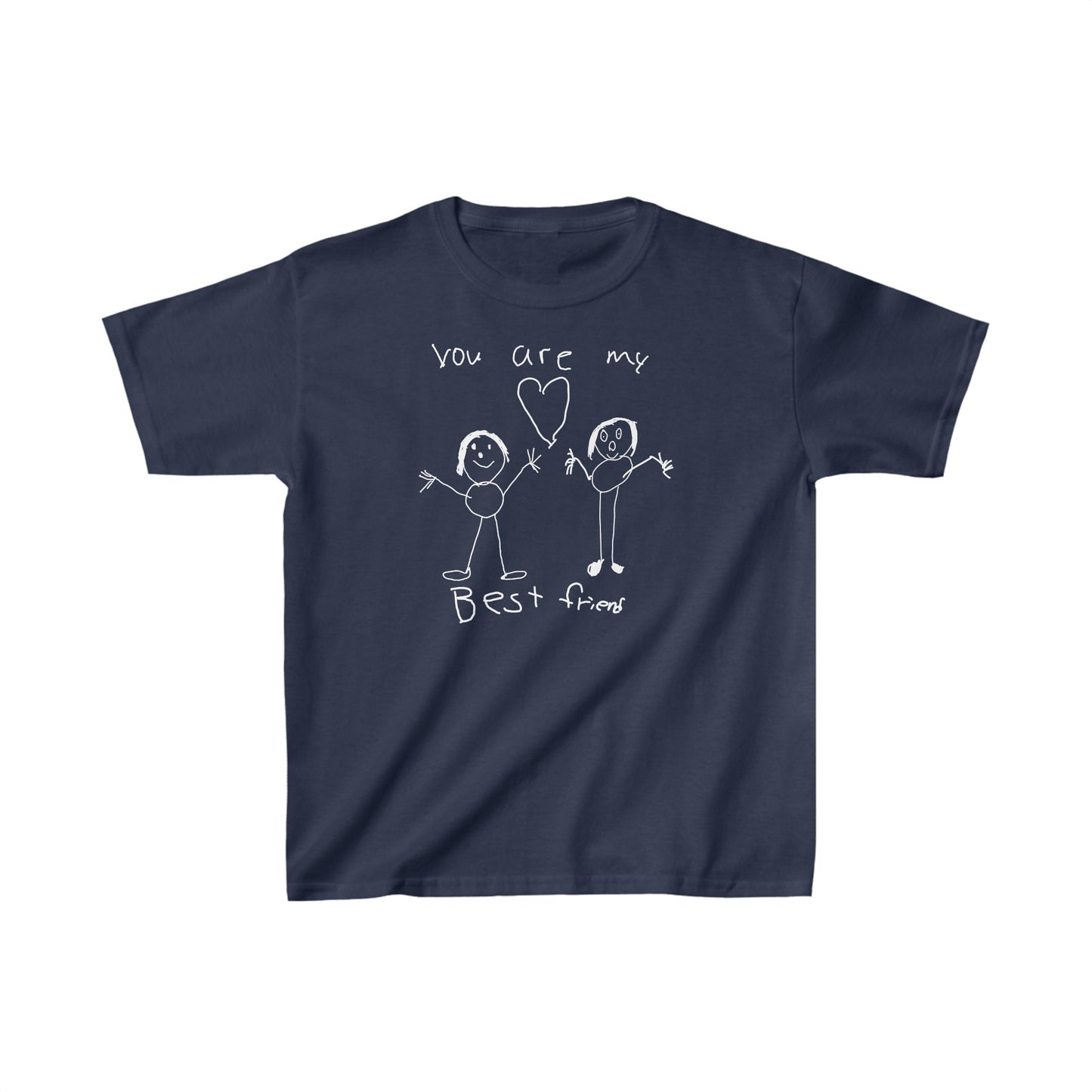 "You are my best friend." Kids Heavy Cotton™ Tee