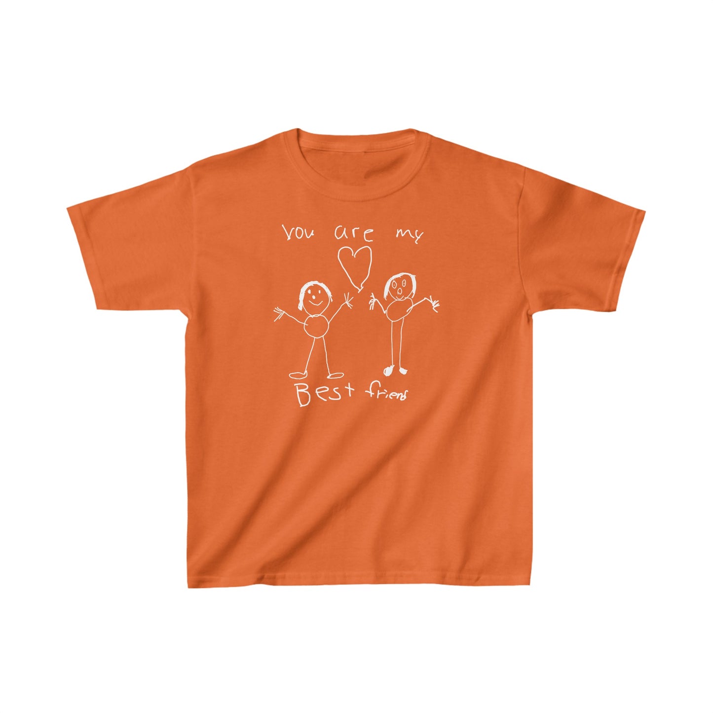 "You are my best friend." Kids Heavy Cotton™ Tee