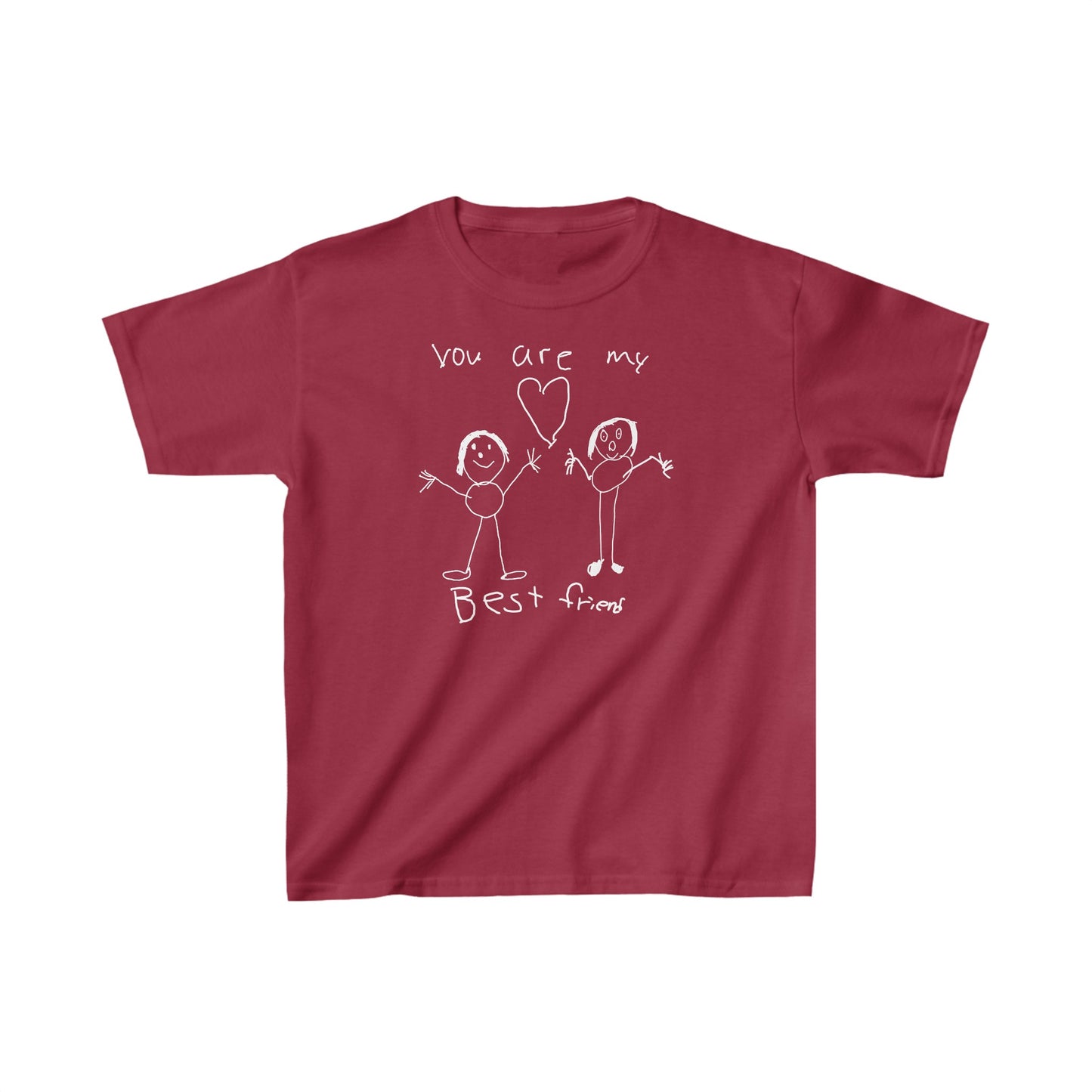 "You are my best friend." Kids Heavy Cotton™ Tee