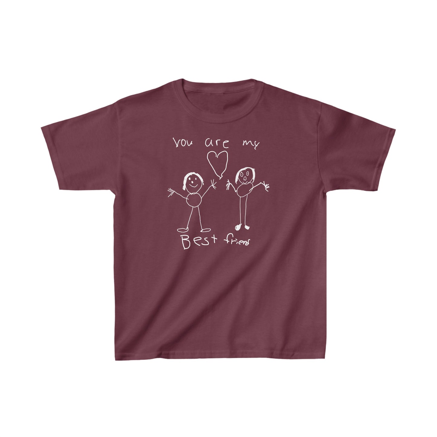 "You are my best friend." Kids Heavy Cotton™ Tee