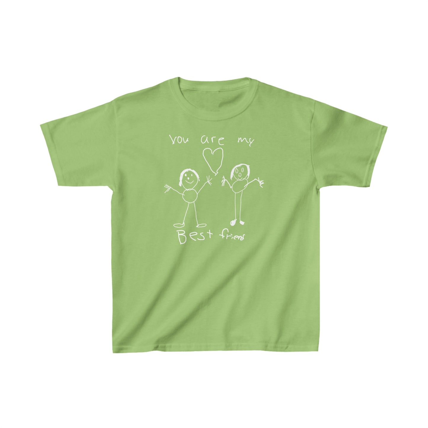 "You are my best friend." Kids Heavy Cotton™ Tee