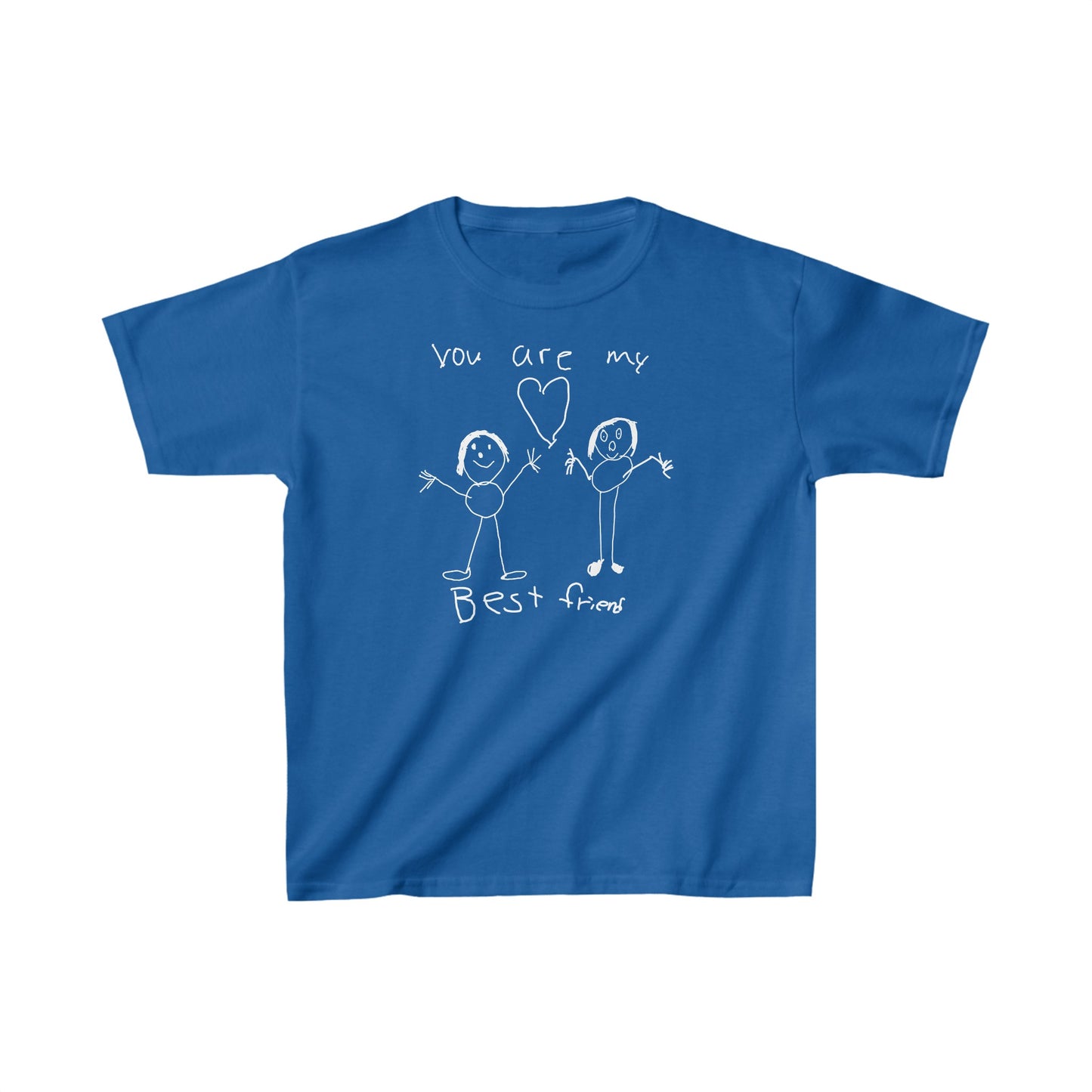 "You are my best friend." Kids Heavy Cotton™ Tee