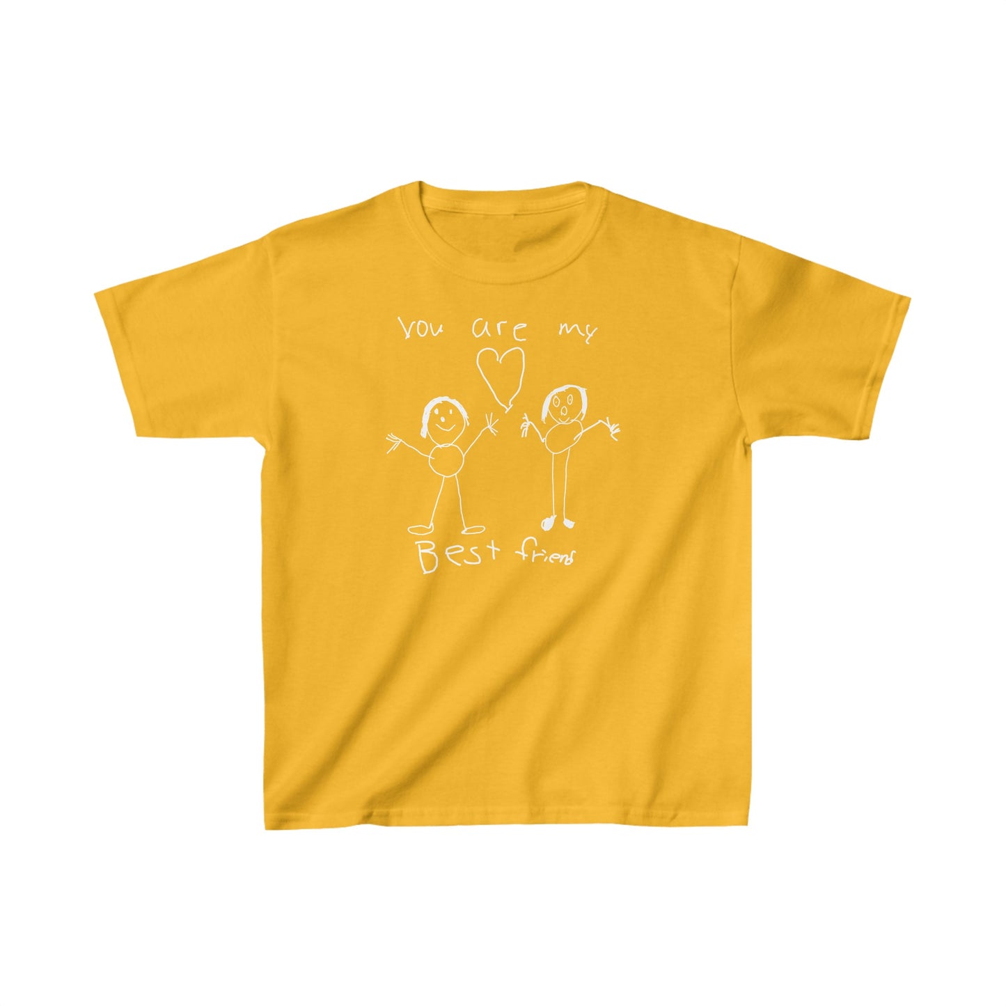 "You are my best friend." Kids Heavy Cotton™ Tee